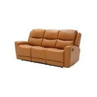 ราคา RECLINER 3 ที่นั่ง SB FURNITURE YUICHI 19224636 สีอิฐ