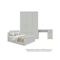 ราคา ชุดห้องนอน 5 ฟุต SB FURNITURE QUINN 59060561 สี MAGIC GREY