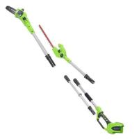 GREENWORKS เครื่องตัดกิ่งไม้ (พร้อมแบตเตอรี่) รุ่น GWS0007