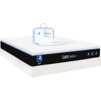 ราคา ที่นอนยางพารา 5 ฟุต LUNIO GEN4 มาพร้อมผ้ารองกันเปื้อนกันน้ำ รุ่น LUNIO SOFT LYOCELL X PROTECTOR