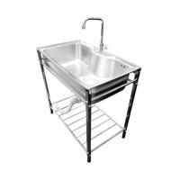 ราคา Tecnostar อ่างล้างจานพร้อมขาตั้ง 1 หลุม รุ่น TNS TT 8050 S