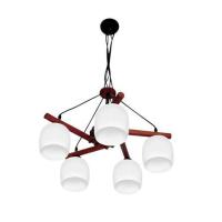 ราคา INOVA โคมไฟช่อ สีขาว-น้ำตาล 5 หัว รุ่น CP SP655