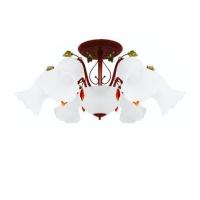 ราคา L&E โคมไฟถาด แก้ว COUNTRY 6+1 หัว สีขาว รุ่น PSG60-098