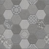 ราคา Cotto กระเบื้องปูพื้น คอตโต้ เฮกสเคป (II) เทา 20X20 นิ้ว