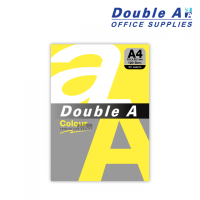ราคา กระดาษสี / การ์ดสี A4 120 แกรม แพ็ค 50 แผ่น สี Yellow-Lemon (15791)