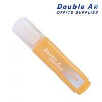 ราคา ปากกาเน้นข้อความทรงแบนดั๊บเบิ้ล เอ สีส้มพาสเทล (10970)