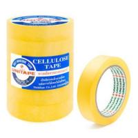 ราคา เทปใส UNITAPE แกน 3นิ้ว ขนาด 1นิ้วx36 หลา (6ม้วน/แพ็ค) (22425)