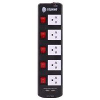 ราคา Toshino รางปลั๊ก 5ช่อง USB2 ช่อง TIS515USB 3M (81244)