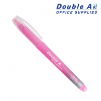 ราคา ปากกาเน้นข้อความ ดั๊บเบิ้ล เอ สีชมพูพาสเทล (10935)