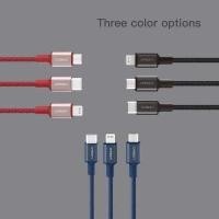 ราคา Eloop S9L USB A & Lightning Data Cable (สายชาร์จ) สีแดง (183777)