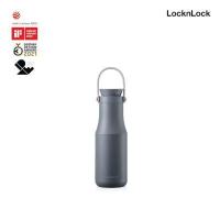 ราคา LocknLock กระบอกน้ำเมโทรสองชั้น ความจุ 470ml รุ่น LHC4202 สีเงิน (77467)
