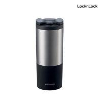 ราคา LocknLock แก้วเก็บความร้อน – เย็น Lip Tumbler สี Two Tone ความจุ 450 ml. รุ่น LHC4164 สีเงิน (77615)