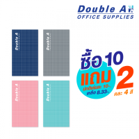 ราคา สมุดมุงหลังคา 90×160 มม. 70 แกรม 24 แผ่น แบบปกลายตารางคละ 4 สี เนื้อในมีเส้น ซื้อ 10 แถม 2 ปกติเล่มละ 10-. เหลือ 8.33-. (19773)