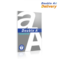 ราคา กระดาษการ์ด Double A สีขาว ขนาด A4 100 แกรม แพ็ค 40 แผ่น (52563)