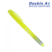 ราคา ปากกาเน้นข้อความดั๊บเบิ้ล เอ สีเหลือง (10906)