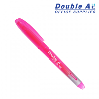 ราคา ปากกาเน้นข้อความดั๊บเบิ้ล เอ สีชมพู (10916)