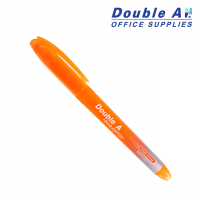 ราคา ปากกาเน้นข้อความดั๊บเบิ้ล เอ สีส้ม (10919)