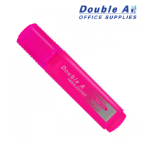 ราคา ปากกาเน้นข้อความทรงแบนดั๊บเบิ้ล เอ สีชมพู (10950)