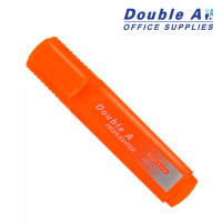 ราคา ปากกาเน้นข้อความทรงแบนดั๊บเบิ้ล เอ สีส้ม (10953)