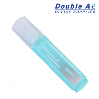 ราคา ปากกาเน้นข้อความทรงแบนดั๊บเบิ้ล เอ สีฟ้าพาสเทล (10956)