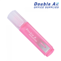 ราคา ปากกาเน้นข้อความทรงแบนดั๊บเบิ้ล เอ สีชมพูพาสเทล (10967)