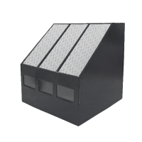 ราคา กล่องเอกสาร ไทย-ไท 12 นิ้ว 3 ช่อง สีดำ (26331)