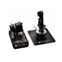 ราคา Thrustmaster จอยสติ๊กอุปกรณ์ควบคุมคำสั่งสำหรับการจำลองเครื่องบิน สีดำ (MKP1350752)