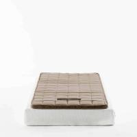 ราคา LOTUS ท็อปเปอร์ รุ่น AGENTO - 6 ฟุต หนา 2 นิ้ว สีน้ำตาลอ่อน (MKP1185159)