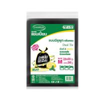 ราคา Champion Garbage Bags ถุงขยะแชมเปี้ยน แบบมีหูผูก กลิ่นมินต์&เลมอน ขนาด 24 x 28 นิ้ว (แพ็ก 36 ใบ) สีดำ (MKP1212991)