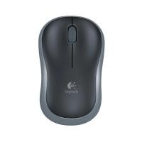 ราคา LOGITECH เมาส์ไร้สายเชื่อมต่อ USB ระยะไกลถึง 10 เมตรรุ่นM185 สีเทา (MKP1451609)