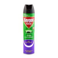 ราคา BAYGON สเปรย์กำจัดยุง รุ่น กลิ่นลาเวนเดอร์ ขนาด 600 มล. สีเขียว (MKP1218269)