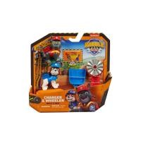 ราคา Paw Patrol ฟิกเกอร์ Charger & Wheeler จากการ์ตูนดัง Rubble & Crew สีหลากสี (CDS10268377)