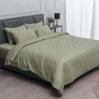 ราคา LUCKY MATTRESS ปลอกผ้านวม Cotton Jacquard 6 ฟุต (228 X 254 cm.) JC 004 สีเขียว (MKP1390181)