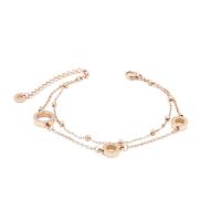 ราคา Larov สร้อยข้อมือผู้หญิง All Around สีพิ้งโกลด์ (MKP1150006)
