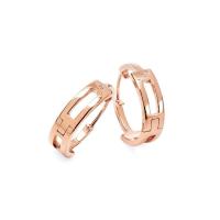 ราคา JEWELLISTA ต่างหูรุ่น Marcy เงินแท้ ประดับพลอย CZ สีโรสโกลด์ (MKP1373286)