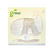 ราคา GROW โกรว ผ้าห่อตัว มัสลินจากใยไผ่ ลาย Bonjour (MKP0724707)
