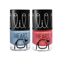 ราคา LITTLE HEART ยาทาเล็บสูตรน้ำลอกได้ สำหรับเด็ก LITTLE HEART /กลิ่นพีช /กลิทเทอร์ (47/51) 8มล. x2 (MKP0287976)