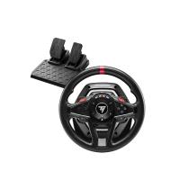 ราคา THRUSTMASTER จอยพวงมาลัยพร้อมชุดแป้นเหยียบแม่เหล็กรุ่นTS-T128 สีดำ (MKP1437094)
