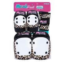 ราคา Moxi Skates 187 คิลเลอร์เเพต สนับป้องกัน ข้อมือ,ศอก,หัวเข่า ลายเสือดาว ไซส์ L/XL (MKP1387356)