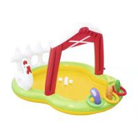 ราคา FLOAT ME SUMMER ชุดสระน้ำเด็ก เล้าไก่แสนสนุก พร้อมลูกบอลไข่ไก่และโยนห่วง สีเหลือง (MKP1259723)