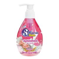 ราคา Spaclean Hm สบู่เหลวล้างมือ สปาคลีน HM ขนาด 295 มล. สีแดง กลิ่นน้ำนมข้าว (MKP1214703)