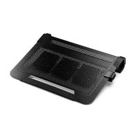 ราคา COOLER MASTER แท่นวางโน๊ตบุ๊คพร้อมพัดลม 2 ตัวรุ่นU2 PLUS สีดำ (MKP1405595)