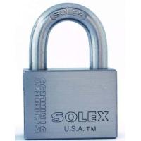 ราคา SOLEX กุญแจลูกปืนคล้องคอสั้นสเตนเลส รุ่น S 45 ขนาด 45 มม. สีสเตนเลส (MKP1154928)