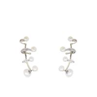 ราคา SWAN ต่างหูหนีบไต่หูเงินแท้ Pearl Ear รุ่น 9786650051 สีเงิน (MKP1310582)
