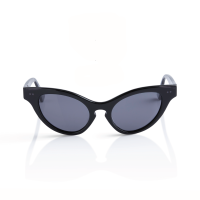 ราคา Talad Ruam Jai Thai แว่นกันแดดรุ่นนิลรัตน์ กรอบแว่นสีดำทึบ เลนส์สีเทาดำ (MKP0330682)