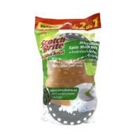 ราคา Scotch-brite อะไหล่ผ้าม็อบไมโครไฟเบอร์สำหรับถังปั่น 2 แถม 1 รุ่น XN002039586 สีขาว (MKP1224914)