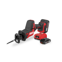 ราคา SKIL เลื่อยชักไร้สาย 20 โวลต์ รุ่น RS5825SE20 พร้อมแบตเตอรี่ 2 แอมป์อาว 2 ก้อน + แท่นชาร์จ 1 เครื่อง / สีแดง-ดำ (MKP1397468)