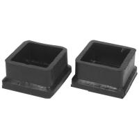 ราคา Giant Kingkong ยางรองขาโต๊ะสี่เหลี่ยม(สวมนอก) รุ่น S112 ขนาด 1 1/2 นิ้ว แพ็ก 2 ชิ้น สีดำ (MKP1135968)