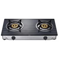 ราคา MEX เตาแก๊สตั้งโต๊ะฐานกระจก 2 หัวแก๊ส รุ่น PC577I3 สีดำ (MKP0871015)