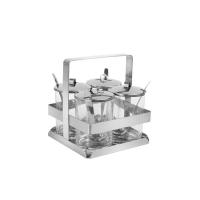 ราคา SEAGULL ชุดพวงเครื่องปรุง 4 ช่อง (แก้ว 9 ออนซ์) (สีเงิน) (MKP1219111)